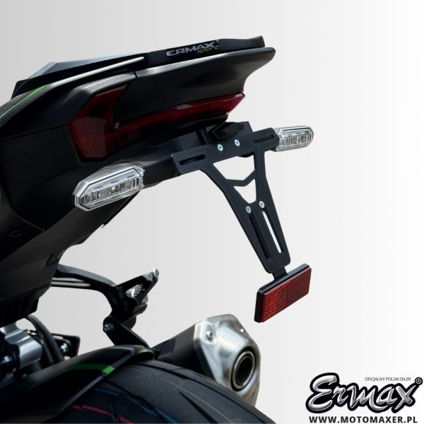 Aluminiowy uchwyt tablicy rejestracyjnej ERMAX FENDER ELIMINATOR Kawasaki Z900 2025