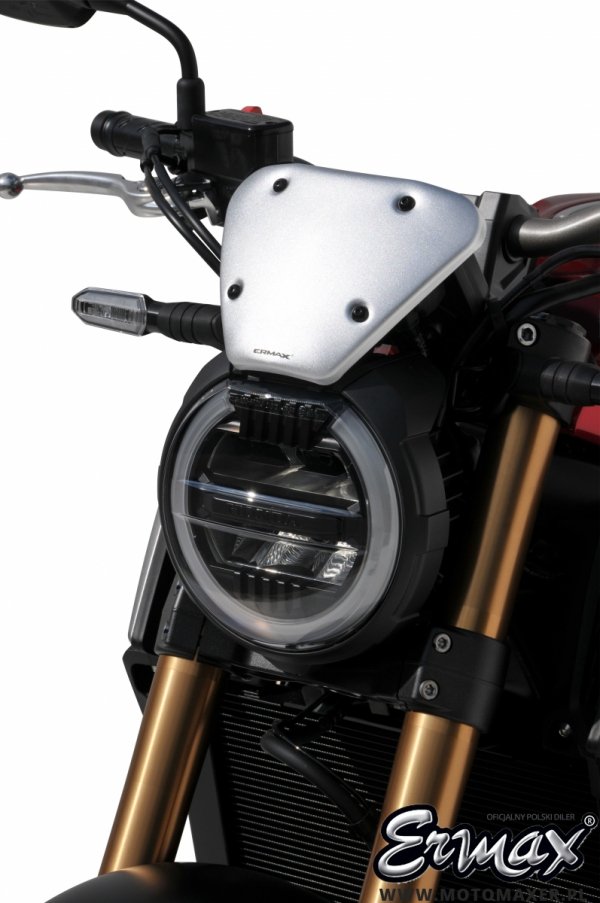 Szyba / owiewka ERMAX SPORT NOSE aluminium 15 cm Honda CB650R 2019 - 2020