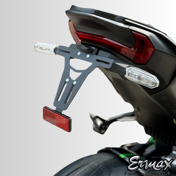 Aluminiowy uchwyt tablicy rejestracyjnej ERMAX FENDER ELIMINATOR Kawasaki Z900 2025