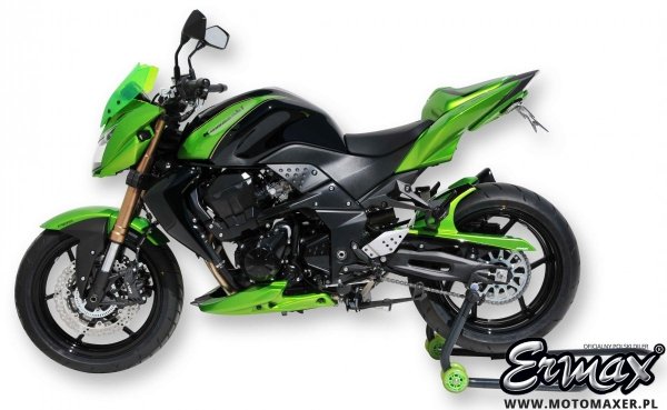 Uchwyt tablicy rejestracyjnej ERMAX PLATE HOLDER Kawasaki Z750 R 2011 - 2012