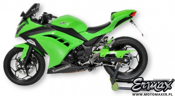 Błotnik tylny i osłona łańcucha ERMAX REAR HUGGER Kawasaki NINJA 300 2013 - 2017