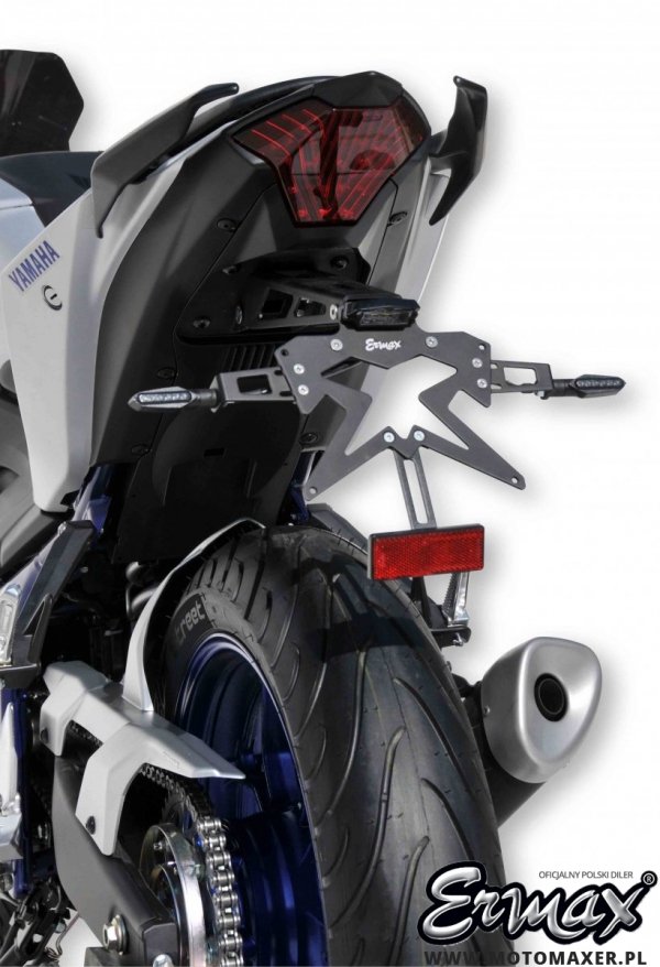 Aluminiowy uchwyt tablicy rejestracyjnej ERMAX PLATE HOLDER Yamaha MT-03 2016 - 2019