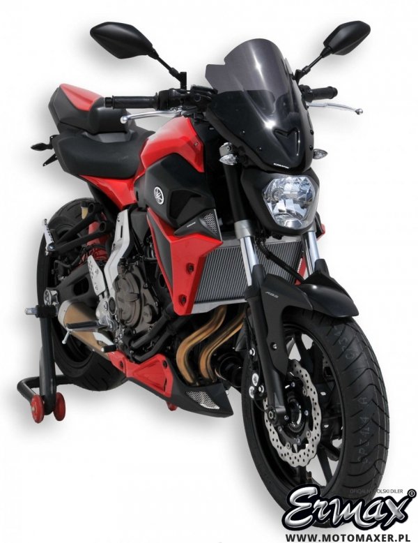 Szyba ERMAX NOSE 39 cm Yamaha MT-07 2014 - 2017