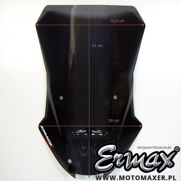 Szyba ERMAX SCOOTER HIGH 51 cm HONDA ADV 350 2022 - 2025