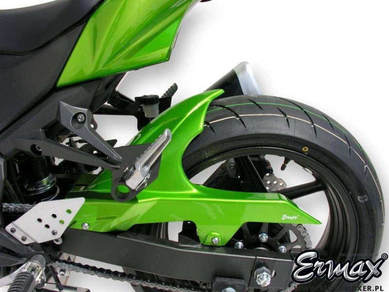 Błotnik tylny i osłona łańcucha ERMAX REAR HUGGER Kawasaki Z750N 2007 - 2012