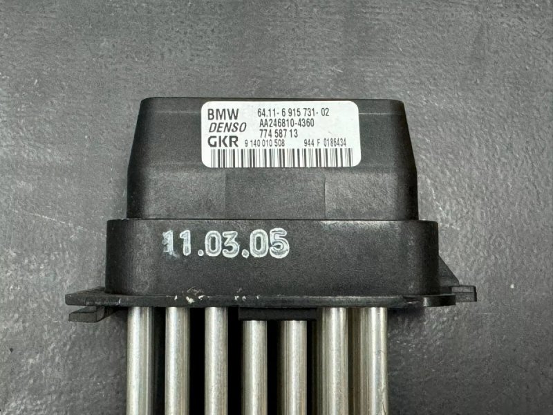 JEŻ REZYSTOR OPORNICA DMUCHAWY BMW Z4 E85 E86 6915731