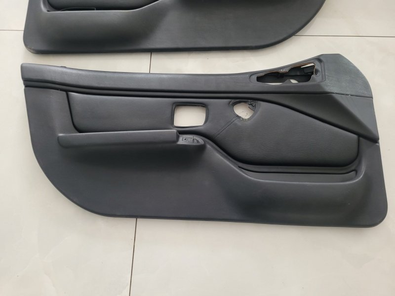 BOCZKI BOCZEK TAPICERKA LEWA PRAWA BMW Z3 ORYGINAŁ SKÓRA CZARNA