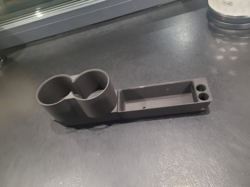 CUP HOLDER UCHWYT NA KUBKI  BMW Z3 PODWÓJNY NOWY CZARNY USB