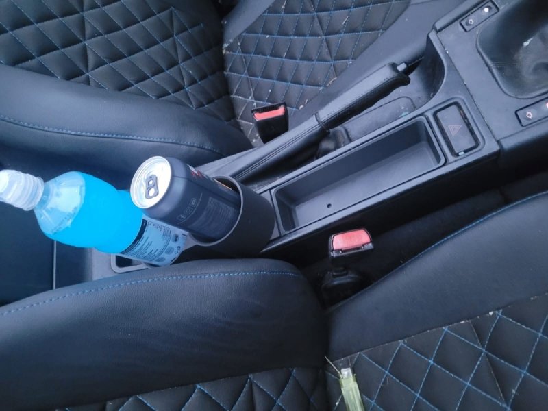 CUP HOLDER UCHWYT NA KUBKI  BMW Z3 PODWÓJNY NOWY CZARNY USB