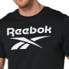 Reebok t-shirt koszulka męska czarna bawełna Big Logo Tee HD4222