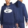 Nike bluza męska granatowa Sportswear Swoosh League DM5458-410