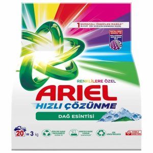Ariel proszek do prania kolorowych tkanin o zapachu Górskiej Bryzy 3kg