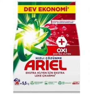 Ariel proszek do prania białych tkanin Ultra Oxi Ekstra Higiena 5,5 kg