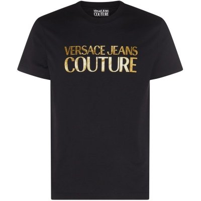 Versace Jeans Couture t-shirt męski czarny 74GAHT01-74UP600