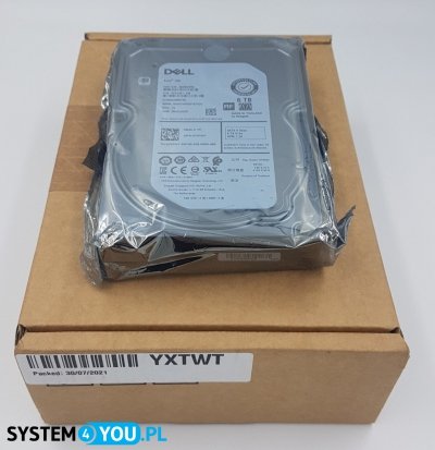 DELL 6TB SATA 7.2K 3.5 6Gbps YXTWT