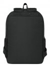 Rivacase Gremio plecak City backpack Czarny Poliester, Przetworzony politereftalan etylenu (rPET)