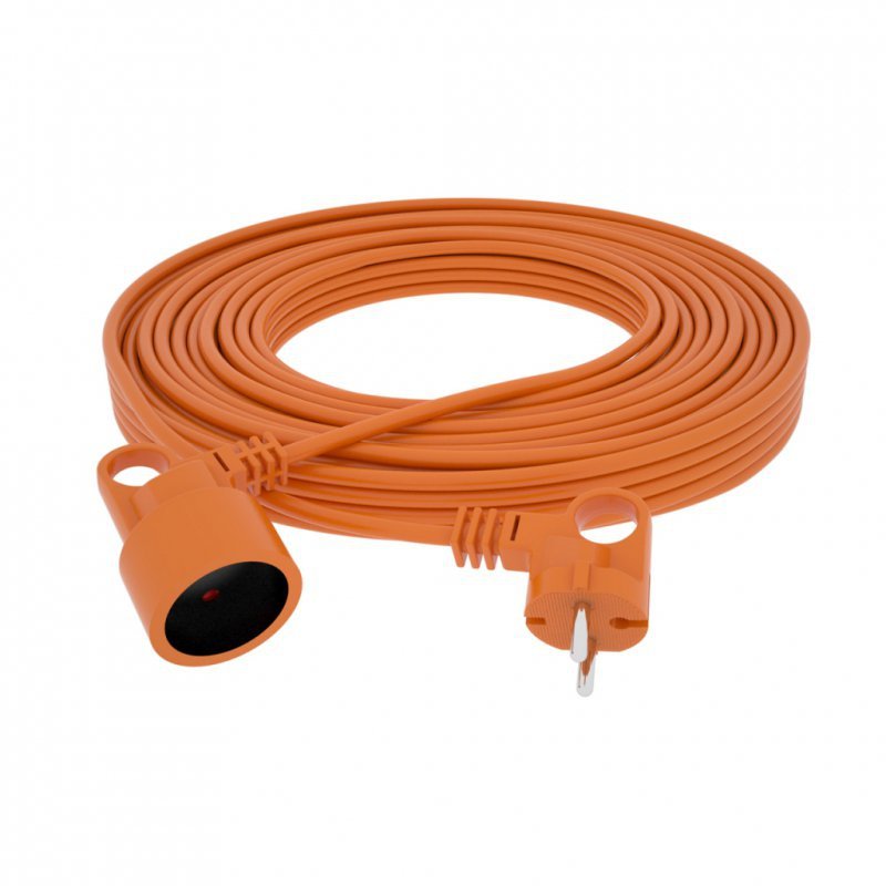 PRZEDŁUŻACZ OGRODOWY ACAR 2x1,5 250V/16A 15M pomarańczowy M01906
