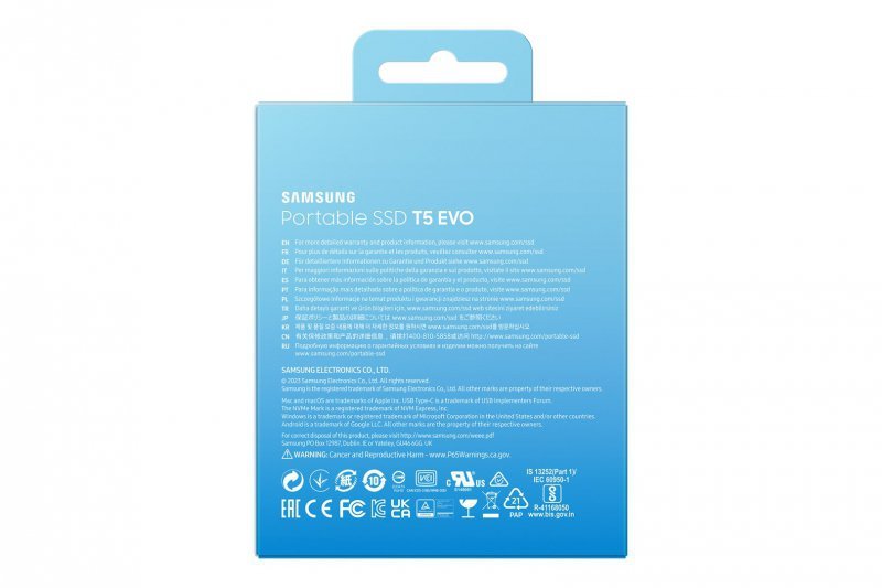 Dysk SSD Samsung 8TB T5 EVO MU-PH8T0S/EU