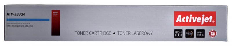 Activejet ATM-328CN Toner (zamiennik Konica Minolta TN328C; Supreme; 28000 stron; niebieski)