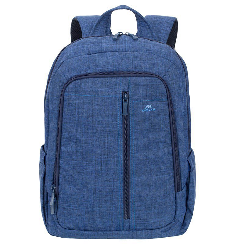 RIVACASE PLECAK NA LAPTOP 15,6&quot; ALPENDORF, NIEBIESKI, Z MATERIAŁU WODOODPORNEGO