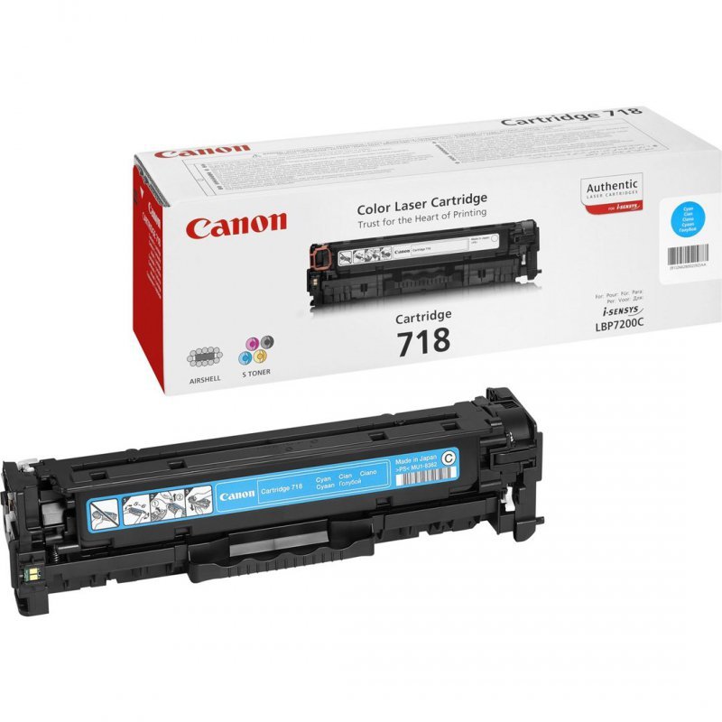 Canon Toner CRG-718  2661B002 Cyan