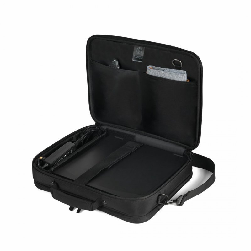 DICOTA D32031-RPET torba na laptop 43,9 cm (17.3&quot;) Aktówka Czarny