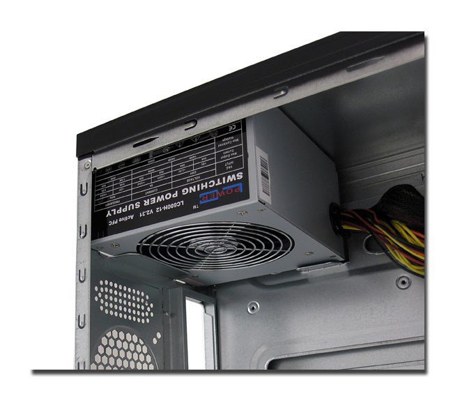 LC-Power 925B Midi Tower Czarny 600 W