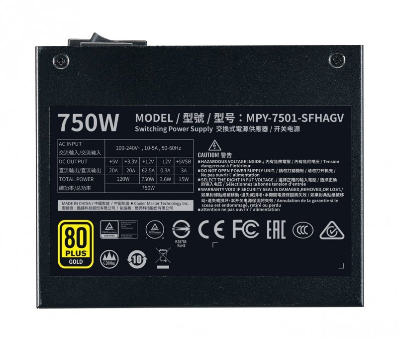 Zasilacz Cooler Master V Series V750 SFX - 750 Watt