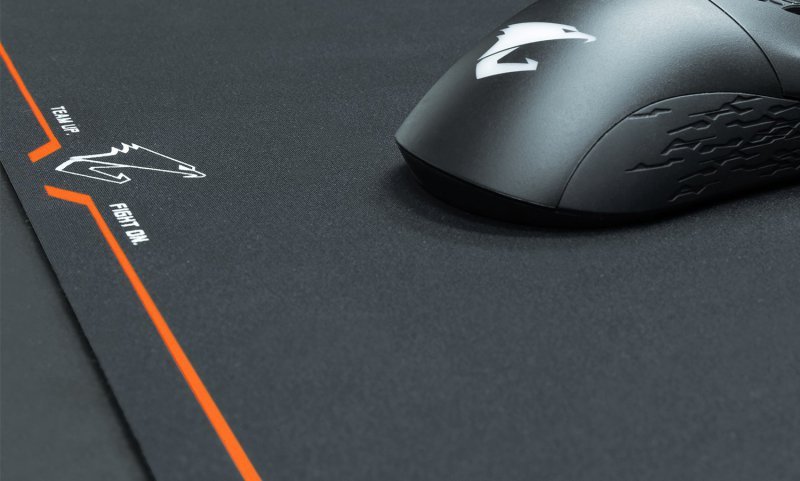 GIGABYTE AMP900 Podkładka dla graczy Czarny, Pomarańczowy