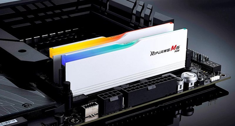 Pamięć RAM DDR5 32GB PC 6000 CL32 G.Skill (2x16GB) 32-M5 RGB RM5RW