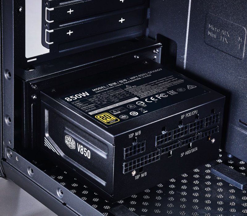 Cooler Master V850 SFX Gold moduł zasilaczy 850 W 24-pin ATX Czarny