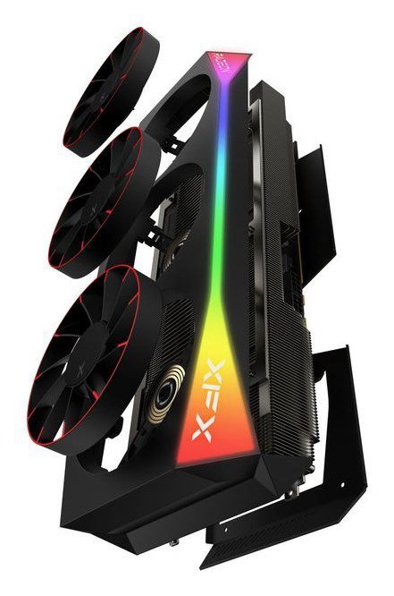 Karta graficzna XFX RX 9070XT Magnetic Air RGB Gaming 16 GB OC detaliczny - 16,384 MB