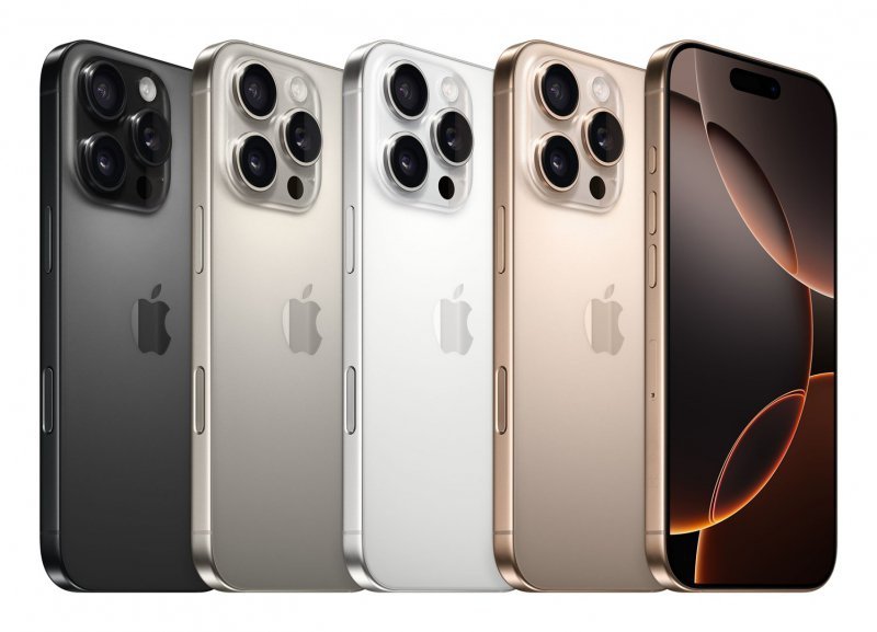 Apple iPhone 16 Pro Max 17,5 cm (6.9&quot;) Dual SIM iOS 18 5G USB Type-C 256 GB Czarny