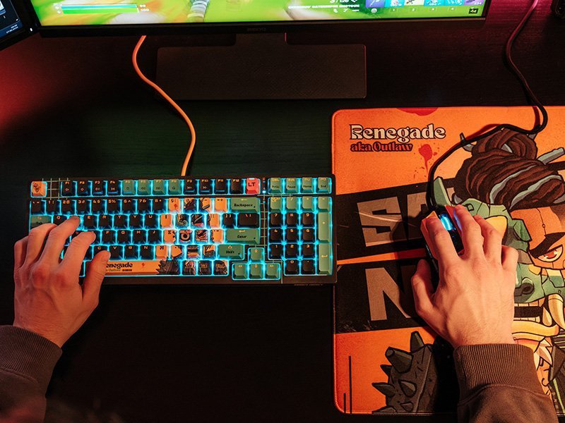 Klawiatura mechaniczna A4TECH BLOODY AT98 RENEGADE USB  (Alpha  Switches)