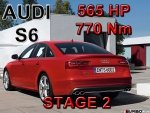 Audi S6 STAGE 2 - 565 HP / 770 Nm PAKIET MOCY