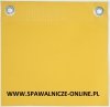 KURTYNA ZBROJONA OPEN WELD SOLID HD CZARNA, ŻÓŁTA, NIEBIESKA 1950X2400 mm (szer.x wys.)