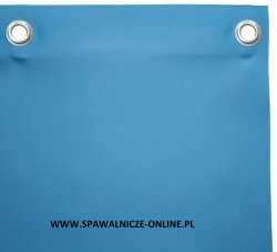 KURTYNA ZBROJONA OPEN WELD SOLID HD CZARNA, ŻÓŁTA, NIEBIESKA 1950X2600 mm (szer.x wys.)