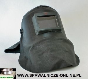 Kaptur spawalniczy skórzany (przyłbica) 90X110 mm