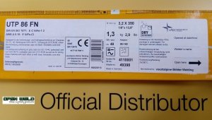 Elektroda do żeliwa UTP 86 FN 3,2x350 mm ( 1,3 kg)