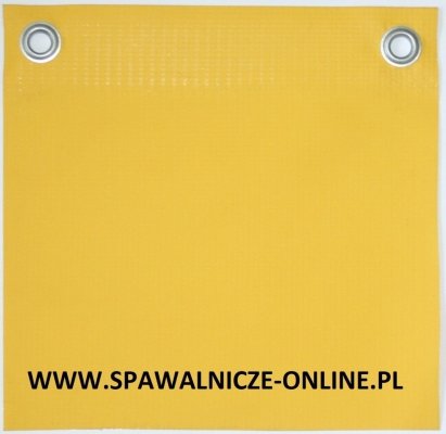 KURTYNA ZBROJONA OPEN WELD SOLID HD CZARNA, ŻÓŁTA, NIEBIESKA 1950X2400 mm (szer.x wys.)