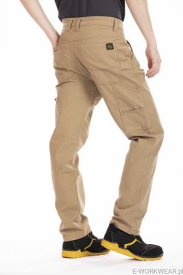 Spodnie przewiewne bawełniane elastyczne ze streczem CARP | Rica Lewis Workwear