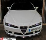 Dokładka zderzaka front lip splitter STILE ITALIA CARBON Alfa Romeo Brera / Spider 2006 - 2010