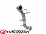 Downpipe, filtr cząsteczek DPF off Maserati Ghibli Mk3 3.0D V6 2013 do 07/2018 RAGAZZON sportowy wydech