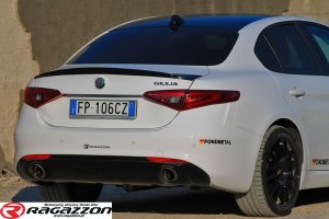 Spoiler klapy lotka boot lip STILE ITALIA VTR Alfa Romeo Giulia 2016 - 2024 