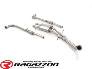 Tłumik środkowy Alfa Romeo GTV / GTV6 2.5 V6 RAGAZZON sportowy wydech 