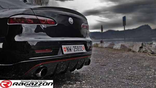 Spoiler klapy lotka boot lip STILE ITALIA CARBON Alfa Romeo 159 sedan