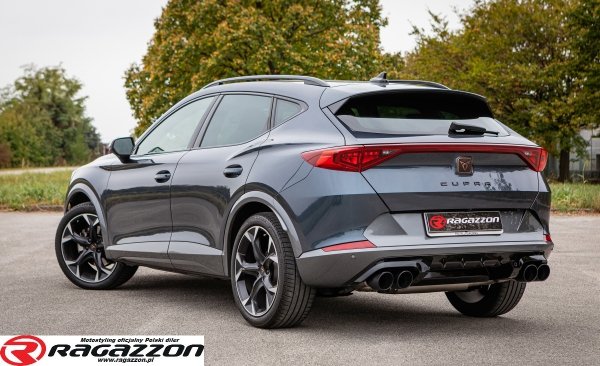 Tłumik końcowy Cupra Formentor 1.5TSI RAGAZZON BLACK sportowy wydech