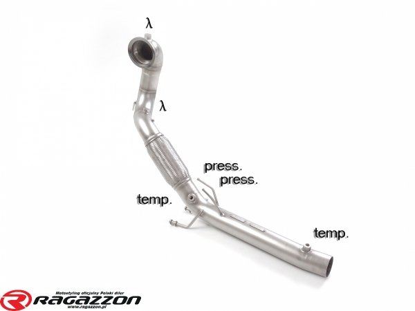 Downpipe, GPF off Cupra Leon 2.0TSI 180kW RAGAZZON sportowy wydech