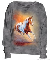 Sunset Gallop - The Mountain Ladies Sweatshirt