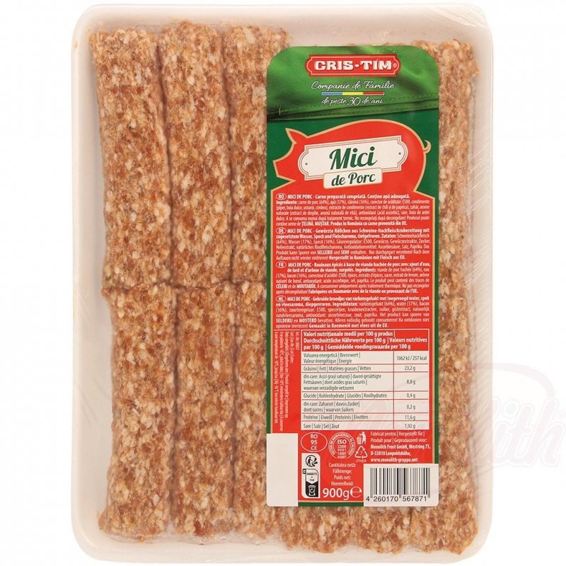 [CRISTIM] Mici De Porc 900g/14